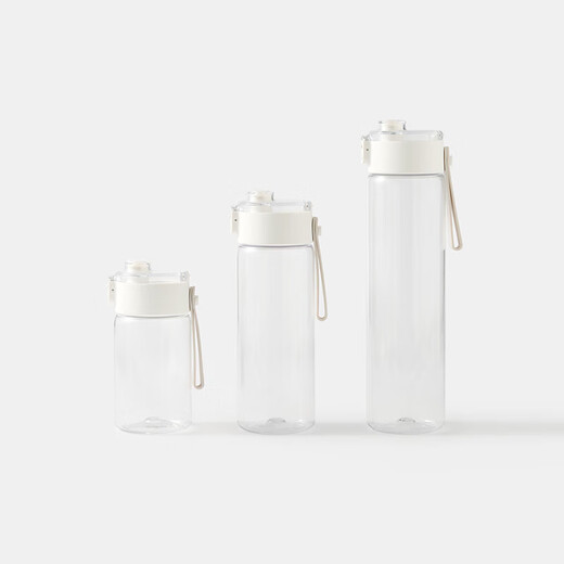 MUJI Copolyester Portable Water Cup High-Looking Transparent Water Cup Sports Water Cup Transparent 550ml
