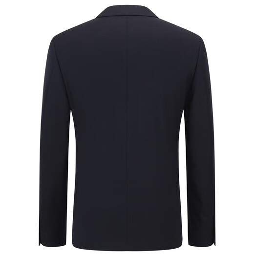 雅戈尔（YOUNGOR）套西上衣男803F款二粒单排扣标准西服羊毛混纺单西服商场同款 藏青 XL 180/100A