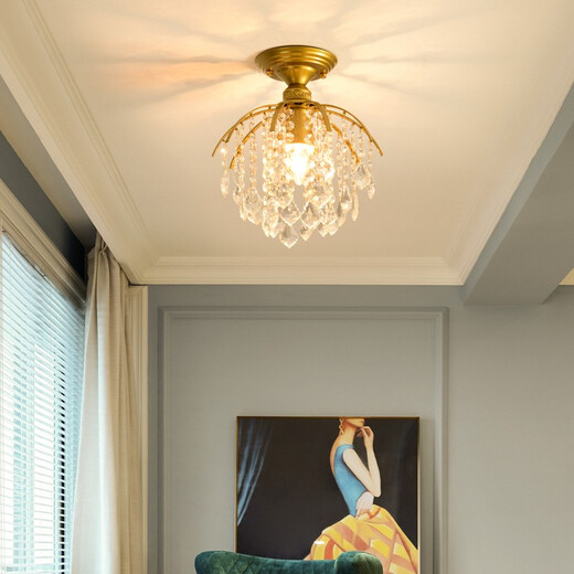 Yuliang Corridor de style européen Lumières Créative Luxury Entrance Porte de porte Valeurs Lumières Lumière Luxe MODER