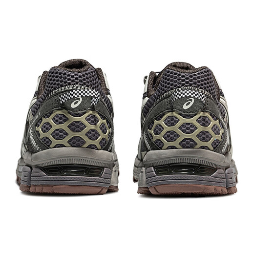 ASICS men's wear-resistant and breathable running shoes GEL-KAHANA 8 FL carbon black/grey 42