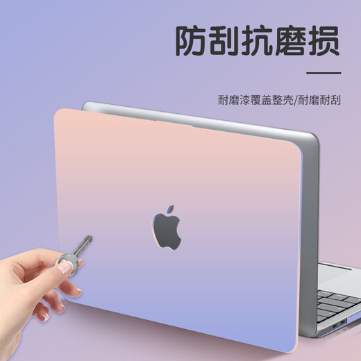 SEORMIURE MACBOOK M1 Pro / Air Protective Case Apple ordinateur portable Full Body Shell Protective Case de protection Case de protection + Film de clavier + Adsorption Film anti-piping + Ensemble de nettoyage [Couleur du message] Old Pro 13.3 [A1502 / A1278]