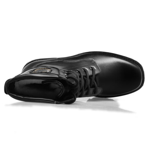 Cruiser 3513 Herrenstiefel, spezielle Arbeitsstiefel im Freien, Lederstiefel, Herren Winter plus Samt -Baumwollschuhe, Kampfstiefel, 3527C Pelzstiefel, Black 42