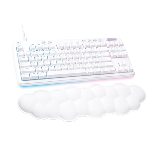 Logitech (G) G713 Aurora Wired Mechanical Keyboard Game Esports 87 Key GX Mechanical Axis RGB Lighting Computer Laptop Girls G713 GX (Tea Axis)