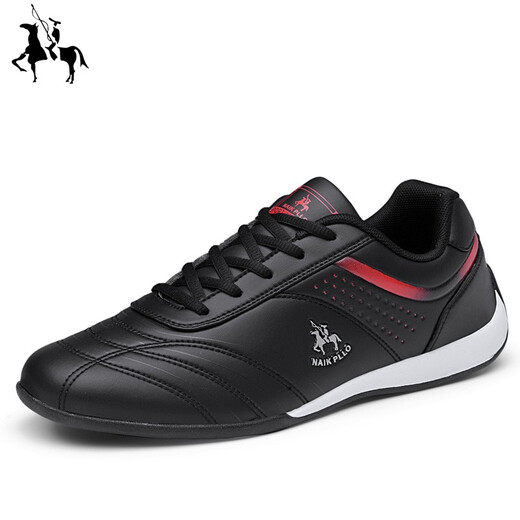 Naikpllo men's shoes breathable casual shoes men's running sports shoes men's travel shoes wear-resistant shoes men's anti-skid shoes men's black A695 42