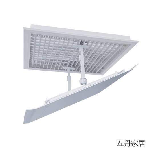Chuangjingyixuan is suitable for Midea central air-conditioning windshield to prevent direct blowing, square ceiling machine air-conditioning outlet windshield, windshield board, air duct machine anti-direct blowing cover plastic bracket type 60*60CM round air outlet suitable for 0x0x0cmA