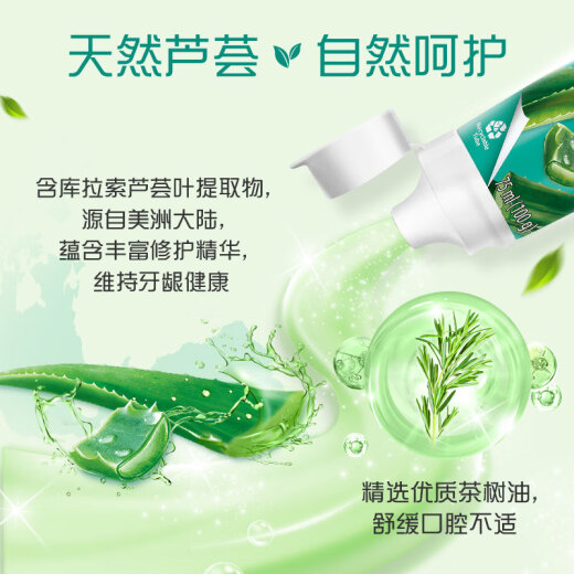 Colgate Aloe Extract Gum Care Toothpaste 100g Fresh Breath Removal Bad Breath Adult Toothpaste