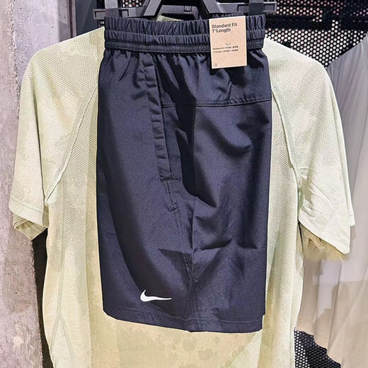 Nike (Nike) pantalones de hombres 2025 Summer Nuevos pantalones casuales tejidos transpirables Pantalones de cinco puntos de cinco puntos DV9858-010 DV9858-010 NEGRO S Altura recomendada 155-165 Peso 100-120Jin [Jin equivale a 0.5 kg]