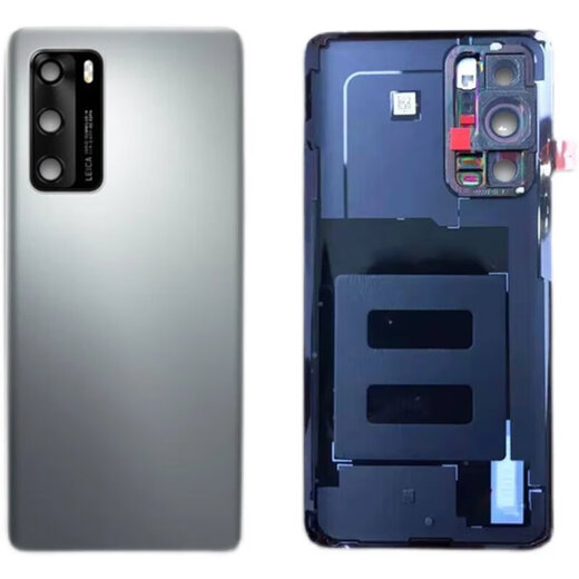 Car original factory suitable for original Huawei p40 back cover p40pro mobile phone back case glass back p p40 Dawn Gold framed lens