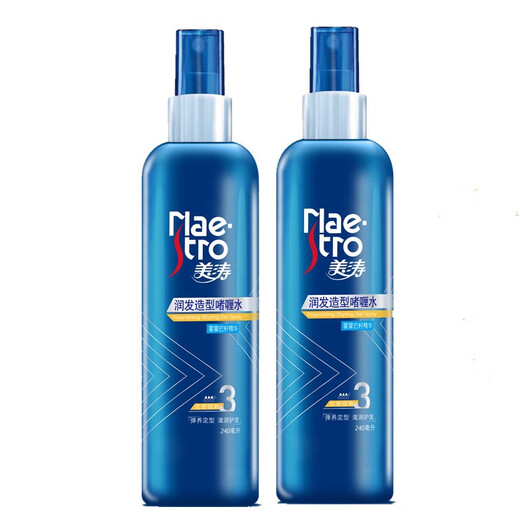 美涛（Maestro） 美涛清爽保湿润发造型定型啫喱水 240ml*2瓶 2瓶4星清爽保湿啫喱水 480ml