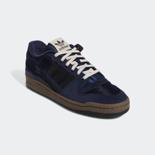 Adidas Forum 84 Низкая ретро-контрастная спортивная обувь мужская низкая топ-устойчивость к повседневной обуви GX9755 Navy Blue Standard 39/US6.5