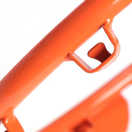 Qixiang Orange Basketball Rim Adult Indoor and Outdoor Home Wall Standard Hanging Basketball Rack Basket Shooting Thickened Hollow Model 45cm