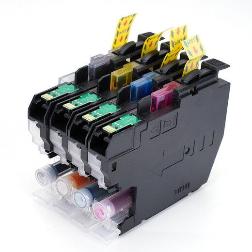 Jingcheng LC400 ink cartridges suitable for brothers MFC-J430W J625DW 6710DW J6910DW J825DW [2400 pages] LC400 four-color ink cartridge set