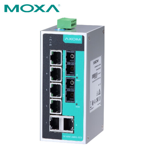 MoxA (MOXA) EDS-208A-SS-SC 8-port non-network management 100-megabit industrial Ethernet switch includes a single-mode optical port