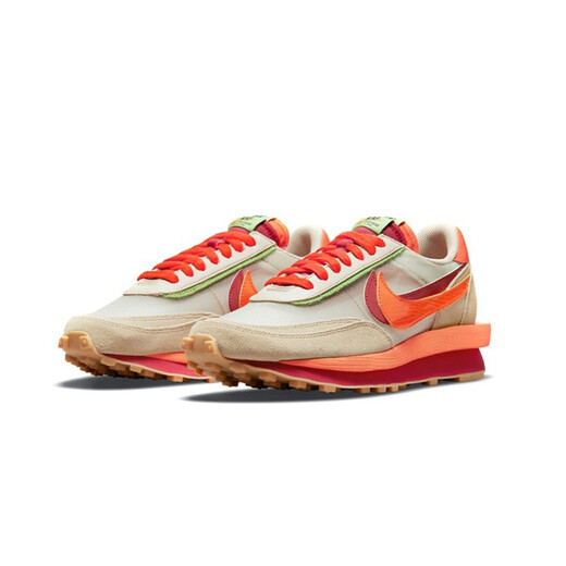 耐克（NIKE）严选好物 Sacai X LDV WAFFLE 三方联名鞋运动跑鞋海外直邮 黑灰蓝解构DJ4877-600 40