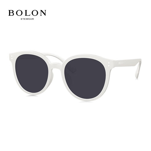 暴龙（BOLON）暴龙眼镜新品儿童太阳镜个性潮流男女童高清方形墨镜BK5010 A90-紫灰色