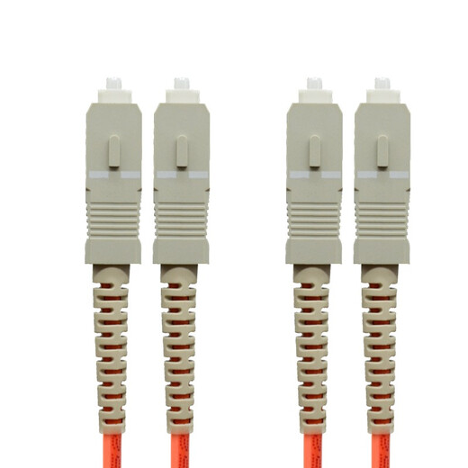 Wolf Light Telecommunications Grade LC-LC-SC-FC-STER Gigabit Multimode Dual Core Optical Fiber Litch Tradiver Duplex Pig Quetker (Optical Module Double Fibre Dediated Cavar) SC-SC Multimode Dual Core 200 mètres