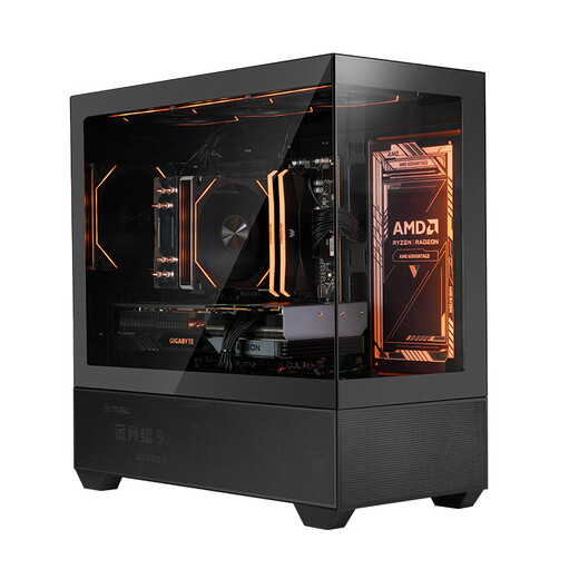 AMD Ryzen R5 9600X assembled computer RTX5060Ti/RX9060XT graphics card Delta mobile gaming desktop computer complete machine design editing drawing DIY assembly machine Configuration 1 New product R5 9500F+RTX5060 host kit