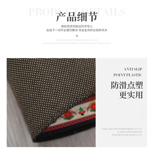 
Kezhi corridor carpet entrance door entrance door door door door door simple carpet corridor corridor entrance door balcony silver ZL-1421 120*180 cm