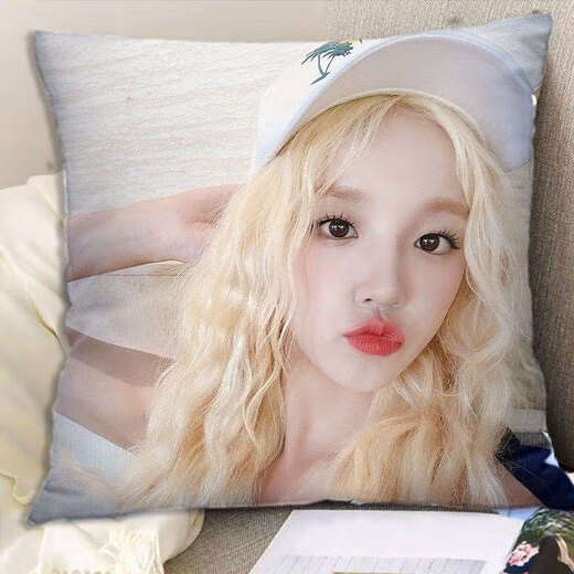 Song Yuqi double-sided G-I-DLE pillow, cute gift for friends and besties, double-sided custom cushion Song Yuqi 1 50x80cm (pillow core + pillowcase)