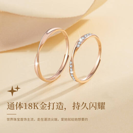 MZMZ platinum couple ring Möbius ring pt950 ring as a birthday gift for girlfriend and wife, supreme style Möbius ring