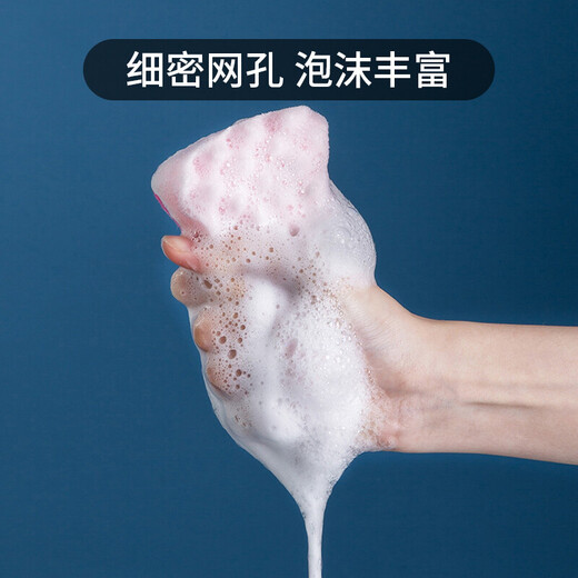 Camellia dishwashing sponge scouring pad 11*7cm 5 pieces kitchen rag to remove oil stains dishwashing sponge