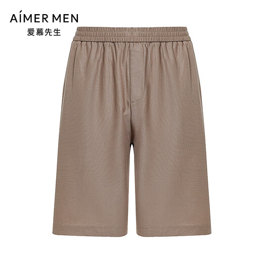 Mr. Aimu Pyjama Hosen für Männer 24SS elegant und komfortable Kleidung Einfache Farb Shorts für Hausmänner NS42K902 Xianmika 6VB 175