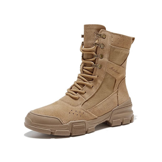 
TanXun Martin Boots Women's 2025 New Short Boots Women's Thick Sole Reverse Velvet Casual Shoes Women's Couple Hiking Hiking Shoes Women Brown Single Layer 36