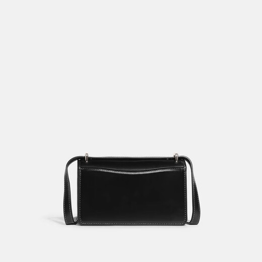 蔻驰COACH 蔻驰 BANDIT 女士斜挎包 CD724 LHBLK 黑色 18cm 长 x 11cm 高 x 6.5cm 宽