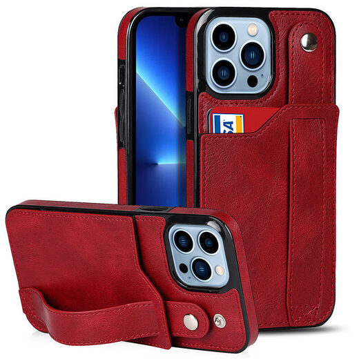 MOTO -Aufgabe für Apple 15/16 Mobiltelefonhülle iPhone14pro Max Schutzhülle Wallet Card Armband Stand Business MEN Apple 16plus Personalisierte kreative Back Case [Classic Black] iPhone15
