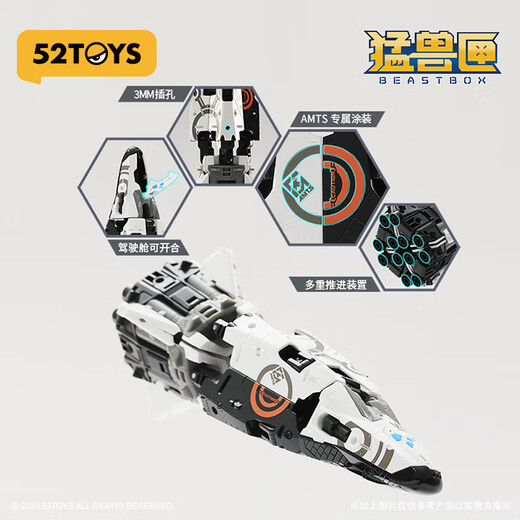 52TOYS BEASTBOX Universal Box Series Almighty Team Transformation Toy Mecha Model Ornament Universal Box Series Almighty Team Shepherd