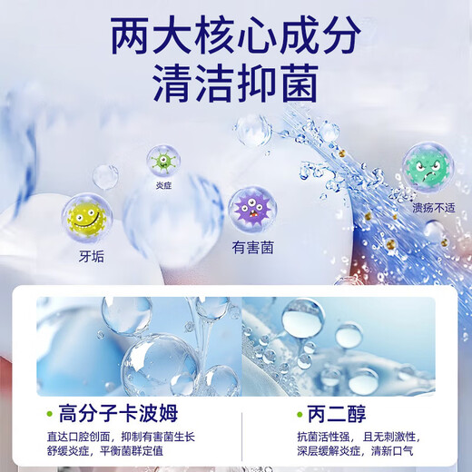 
FIT MOMENT Medical mouthwash Oral ulcers Dental calculus bad breath yellow teeth periodontitis gingival collagen protection