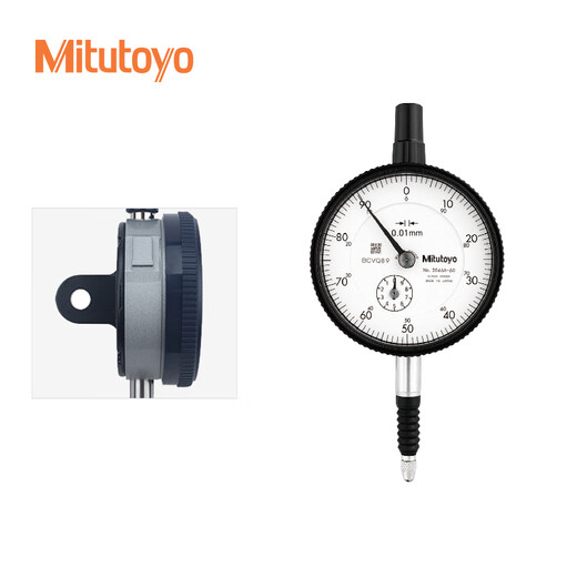 Mitutoyo high-precision dial indicator dial indicator 2046A/0-10mm/0.01mm/3 m