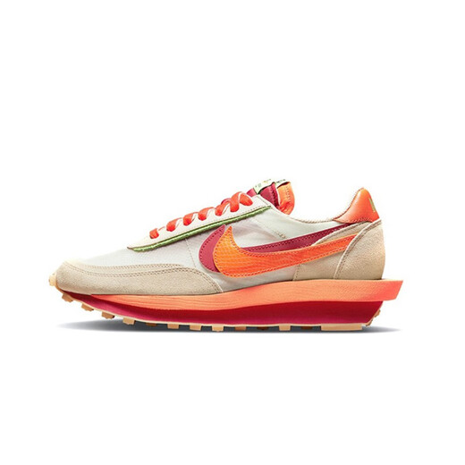 耐克（NIKE）严选好物 Sacai X LDV WAFFLE 三方联名鞋运动跑鞋海外直邮 黑灰蓝解构DJ4877-600 40