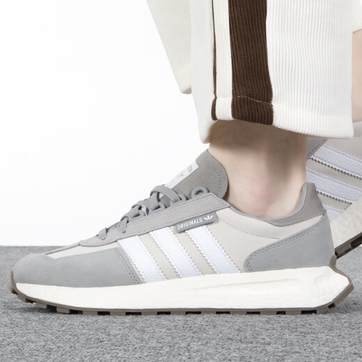 阿迪达斯 （adidas）三叶草男鞋女鞋运动鞋 25夏季新款RETROPY E5复古休闲鞋老爹鞋 GY9922/米/灰/白 36.5 鞋内长225mm