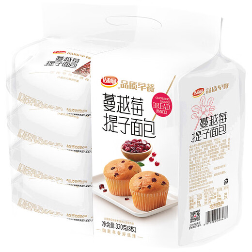 Daliyuan cranberry raisin bread 320g snack internet celebrity snack snack nutritious breakfast office food