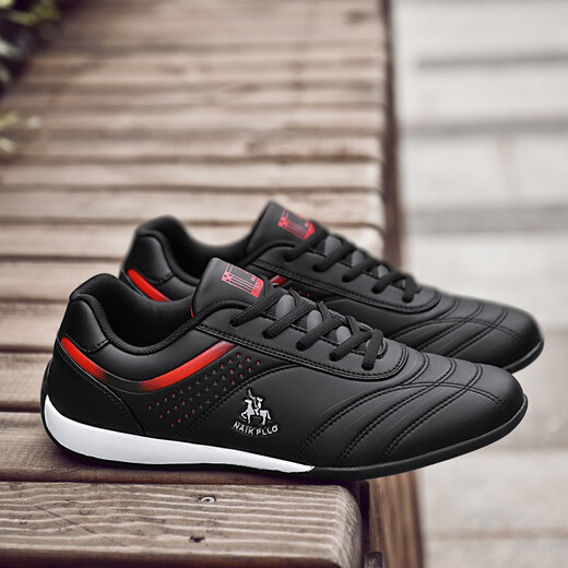 Naikpllo (Naikpllo) Herrenschuhe atmungsbezogene lässige Schuhe Männer laufen Sportschuhe Männer Reiseschuhe tragen resistente Schuhe Herren Non-Schlupfschuhe Männer schwarze A695 42