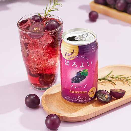 和乐怡（HOROYOI）三得利果酒 6种口味 350ml*12罐装 鸡尾酒低度女生微醺送礼