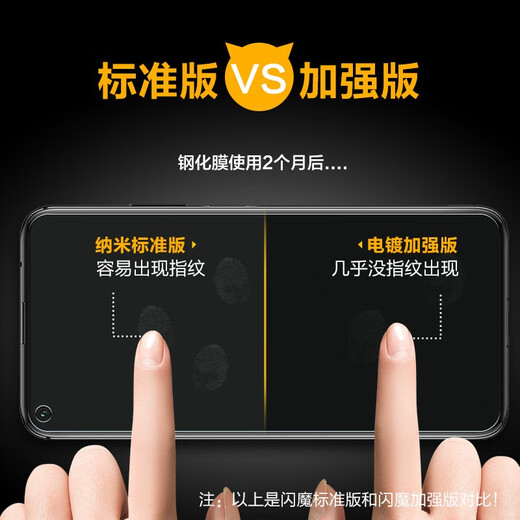 Flash Magic Suitable for Honor 20/20pro/20s tempered film mobile phone film, high-definition explosion-proof and fall-proof transparent protective film [Strength version *Double anti-fingerprint] 2 pieces + artifact Honor 20 tempered film [with artifact]