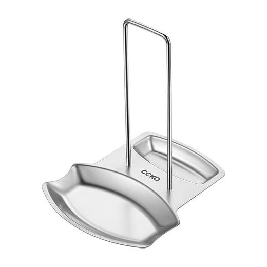 CCKO pot lid rack countertop pot lid rack spatula kitchen storage rack drain storage artifact stainless steel multi-functional pot lid rack