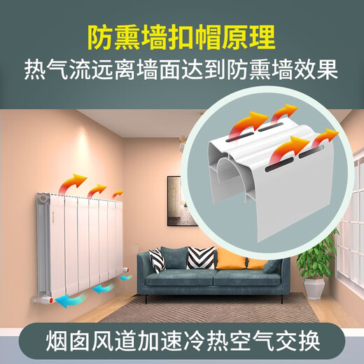 圣劳伦斯 暖气片家用水暖铜铝复合双水道暖气片集中散热自采暖定制散热器 三柱起订，铜铝13575高 300mm*1柱