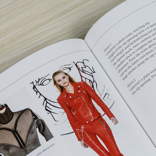 [Preventa] Se cose para diseñadores de moda Métodos de costura de diseñadores de moda Ilustraciones de diseño de ropa Importados Libros originales genuinos originales Anette Fischer Libros raros