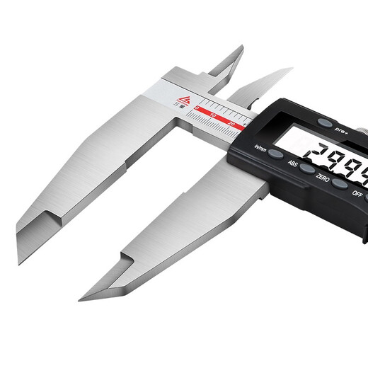 Three-quantity large-range 0-500-600-1000mm electronic digital display vernier caliper 1.5 meters 2 meters extended claw JD165 0-1000mm double claw