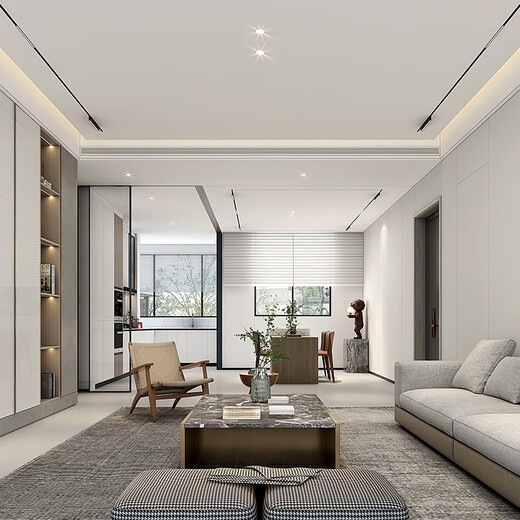 Golden Mantis Home G7 All-Inclusive Repair Package Decoration Company Home Decoration Interior Design Rendering All-Inclusive Decoration Comes with a Bag