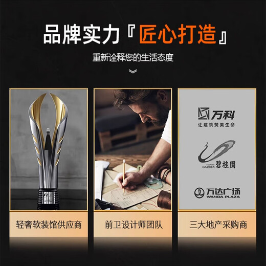 俗写背有靠山电表箱装饰画2025新款弱电源配电箱电闸盒多媒体遮挡挂画 T9194 60*50cm（遮挡50*40） 右推拉【PS金框+水晶面】