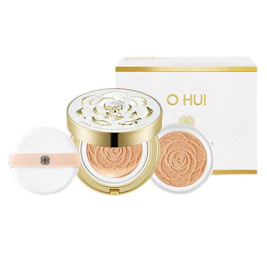 OHUI Ouhui Air Cushion CC Ouhui Air Cushion Foundation Miracle Moisturizing Women's Air Cushion CC Cream Long-lasting Ouhui White Air Cushion No. 2 Natural Color