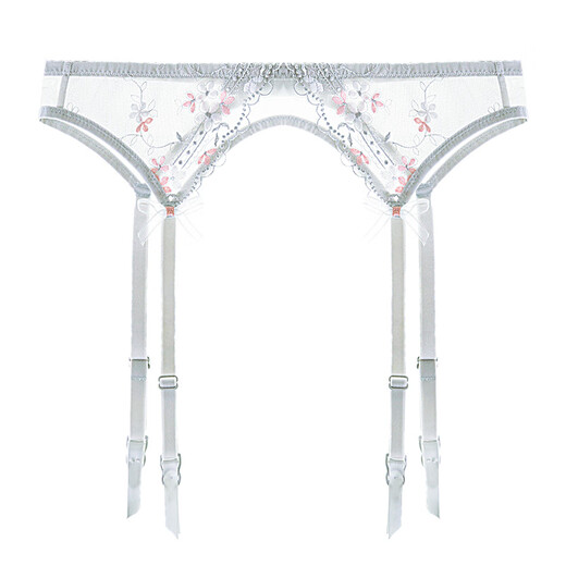 Hermosa casa de chicas Garters Europeas y Americanas Sexy Lace Transparent Garters 44000W Red S