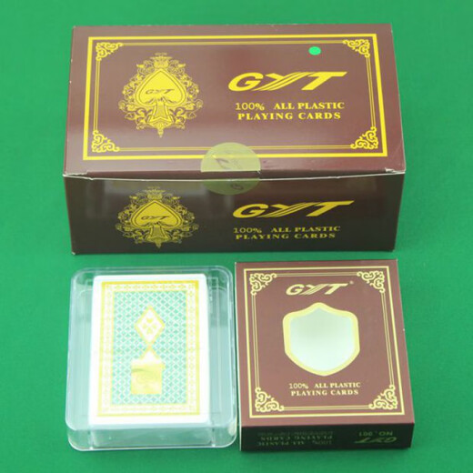 Huiqilu Dezhou Plastique Player Playing Gyt Gyt Double face lavable Fracable Pvc Soha Bridge épaissis épaissifié 688 CARTE NARCHE
