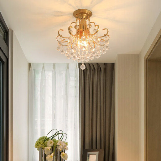 Yuliang Corridor de style européen Lumières Créative Luxury Entrance Porte de porte Valeurs Lumières Lumière Luxe MODER