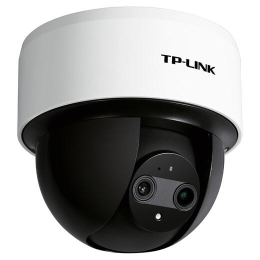 TP-Link Беспроводной надзорной камеры домашнего приложения для мобильного телефона Удаленный просмотр монитора высокого разрешения внутреннего потолка Потолочный полушария интеллектуальная сетевая камера 360 градусов панорамной вращающейся версии Гимбала 4 миллиона 4MP Полноцветное ночное видение [бинокулярная версия Zoom] КАРТА памяти 256 ГБ [бесплатное обновление до карты 512 ГБ]]