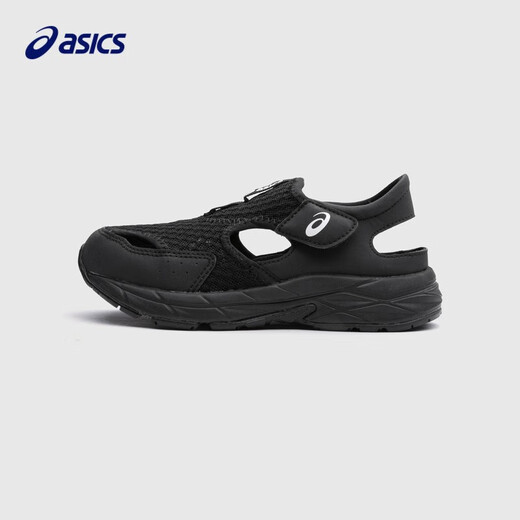 Asics children's shoes 2025 spring and summer new Velcro sandals cushioning wear-resistant breathable comfortable sports shoes sandals 001 33.5